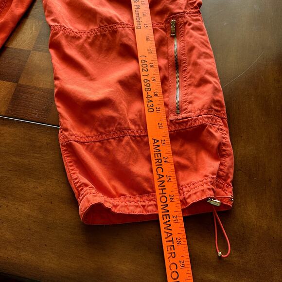Ralph Lauren Golf Ladies Champions Orange Classic Shorts Capris Size 6 HTF - Picture 10 of 13